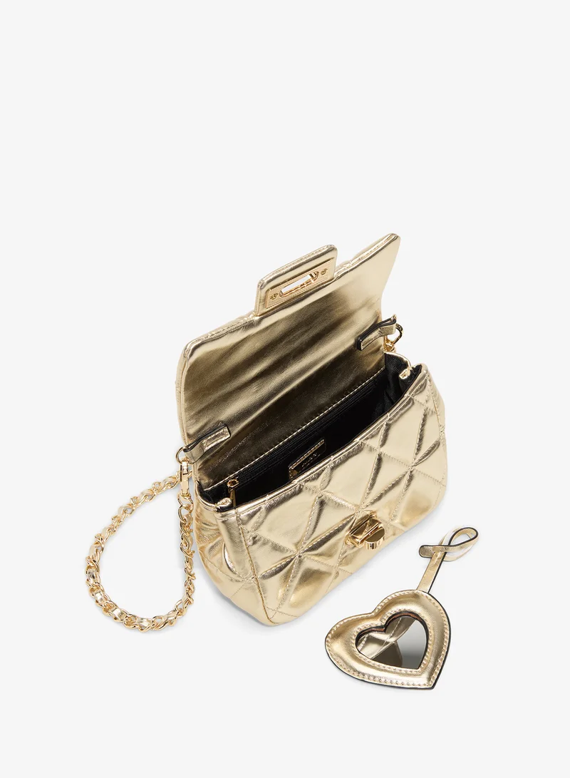 ALDO  Bbellamini Flap Over Crossbody Bag for Women | Best Price UAE